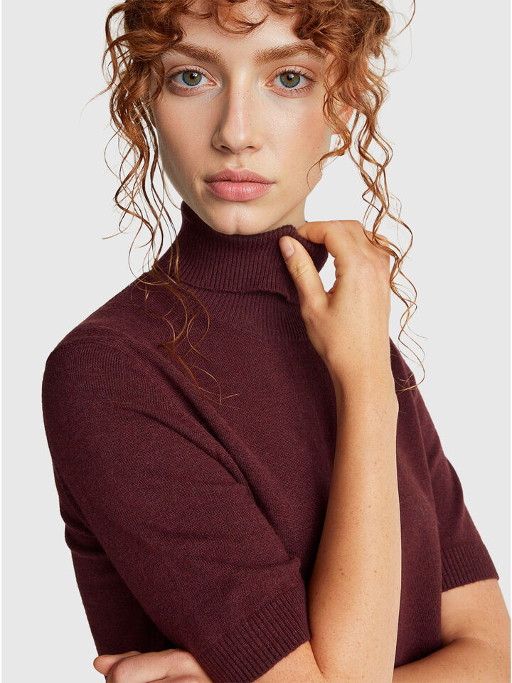 TURTLE NECK SWEATER Women image number 4